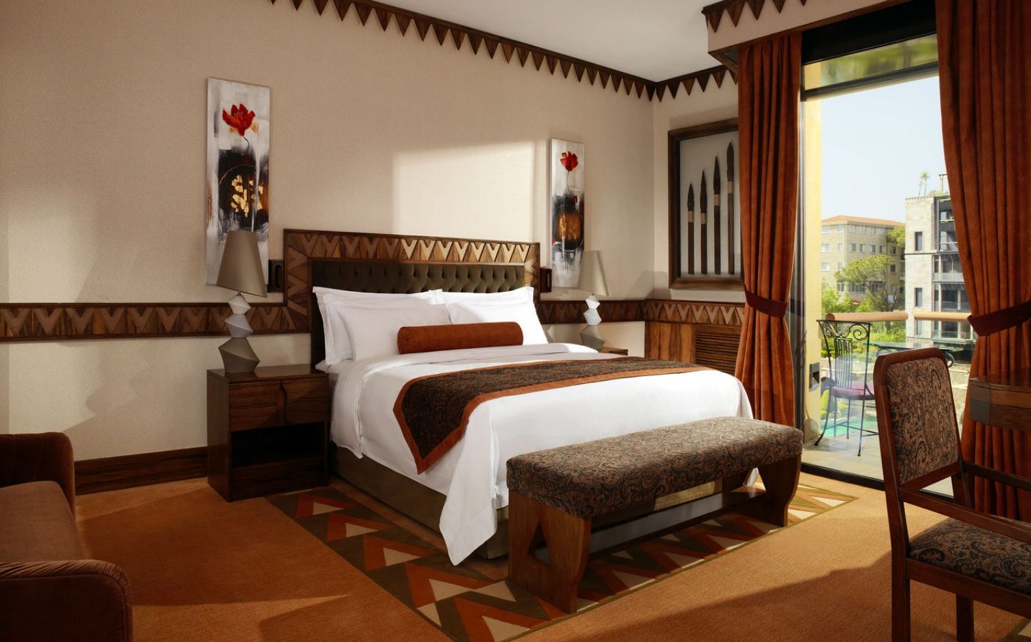 Grand Deluxe Hotel Rooms At Grand Hills Luxury Hotel Broumana